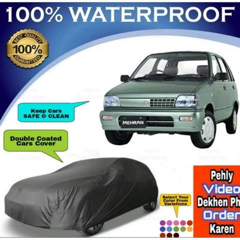 Double COATED ALPHA Car Cover For Suzuki Mehran - ValueBox