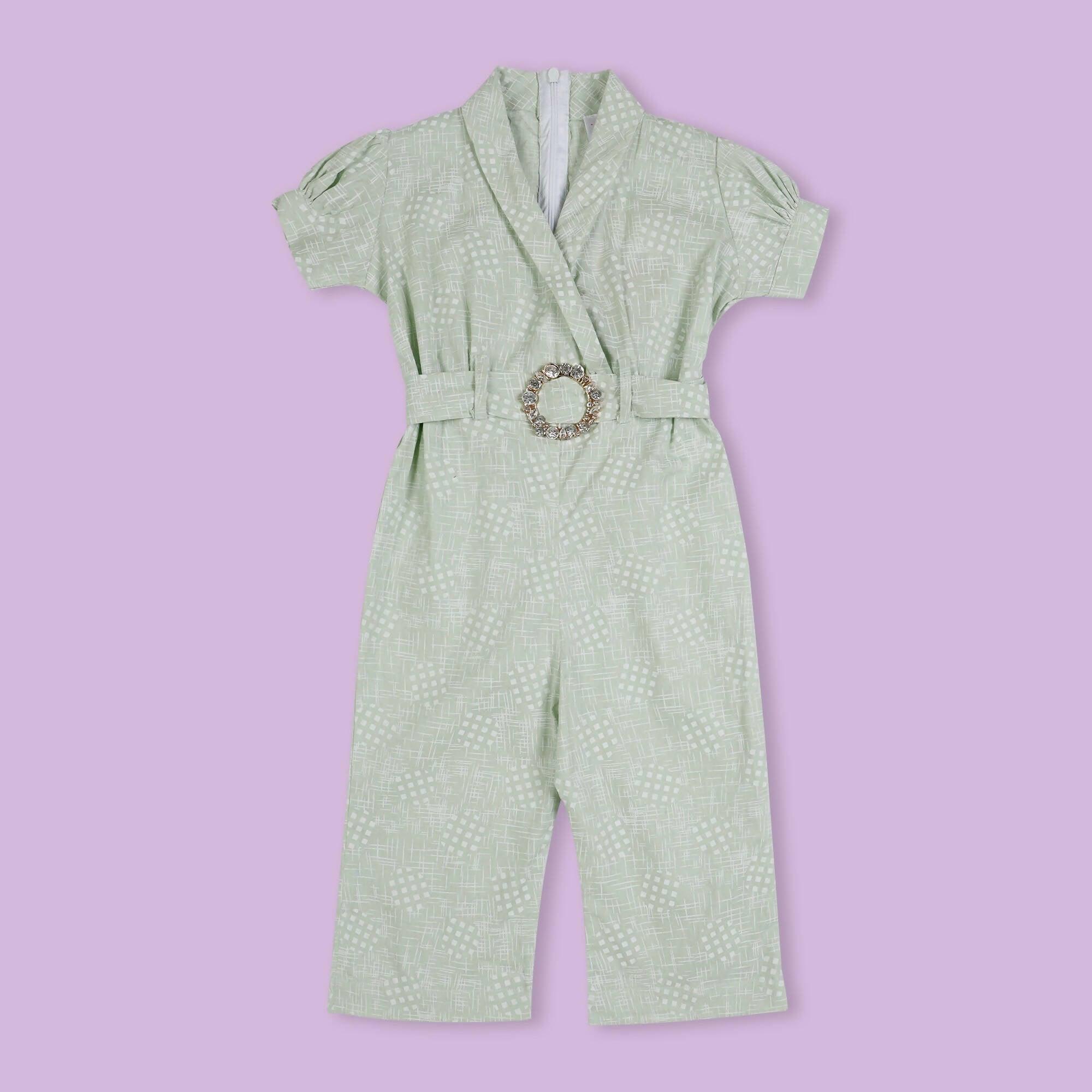 Green Girl Jump Suit - ValueBox