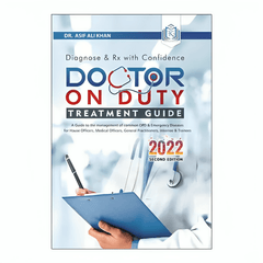 Doctor on Duty Book Treatment Guide by Dr Asif Ali Khan 2022 Edition - ValueBox