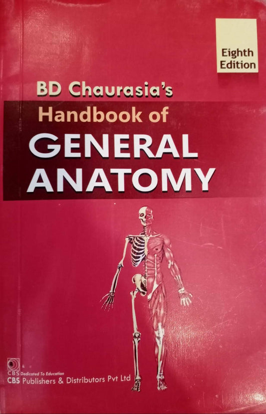 Handbook Of General Anatomy By Bd Chaurasia (9th Edition) - ValueBox
