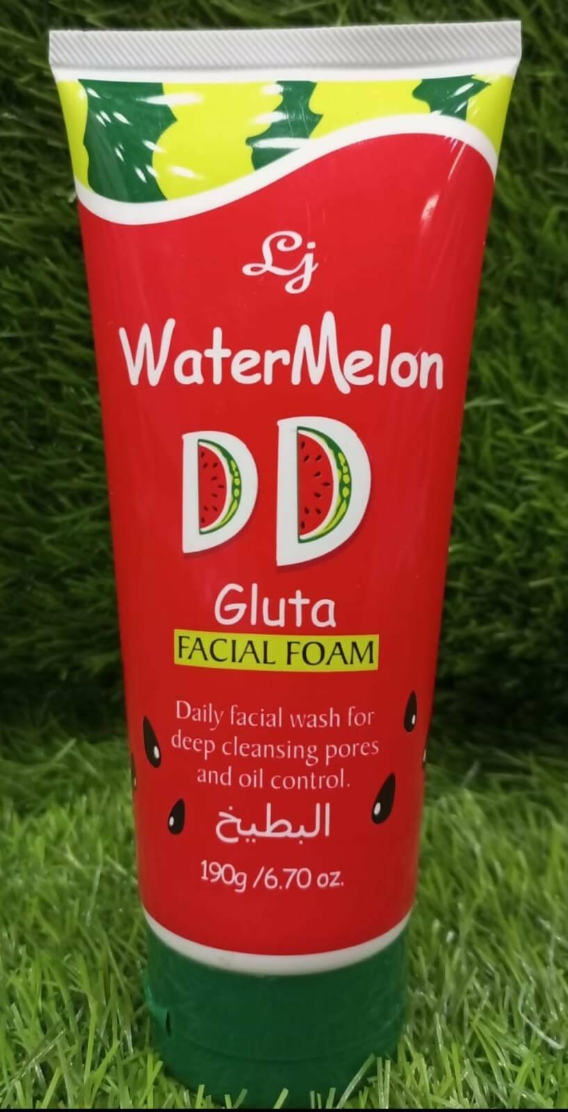 Watermelon Dd Gluta Facial Foam Daily Facial Wash - ValueBox