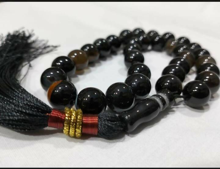 black marble 33 beads tasbeeh - ValueBox