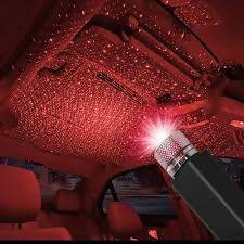 Red Stary Roof Star Light Adjustable Plug&Play USB Ambient Autmospher Romantic Light