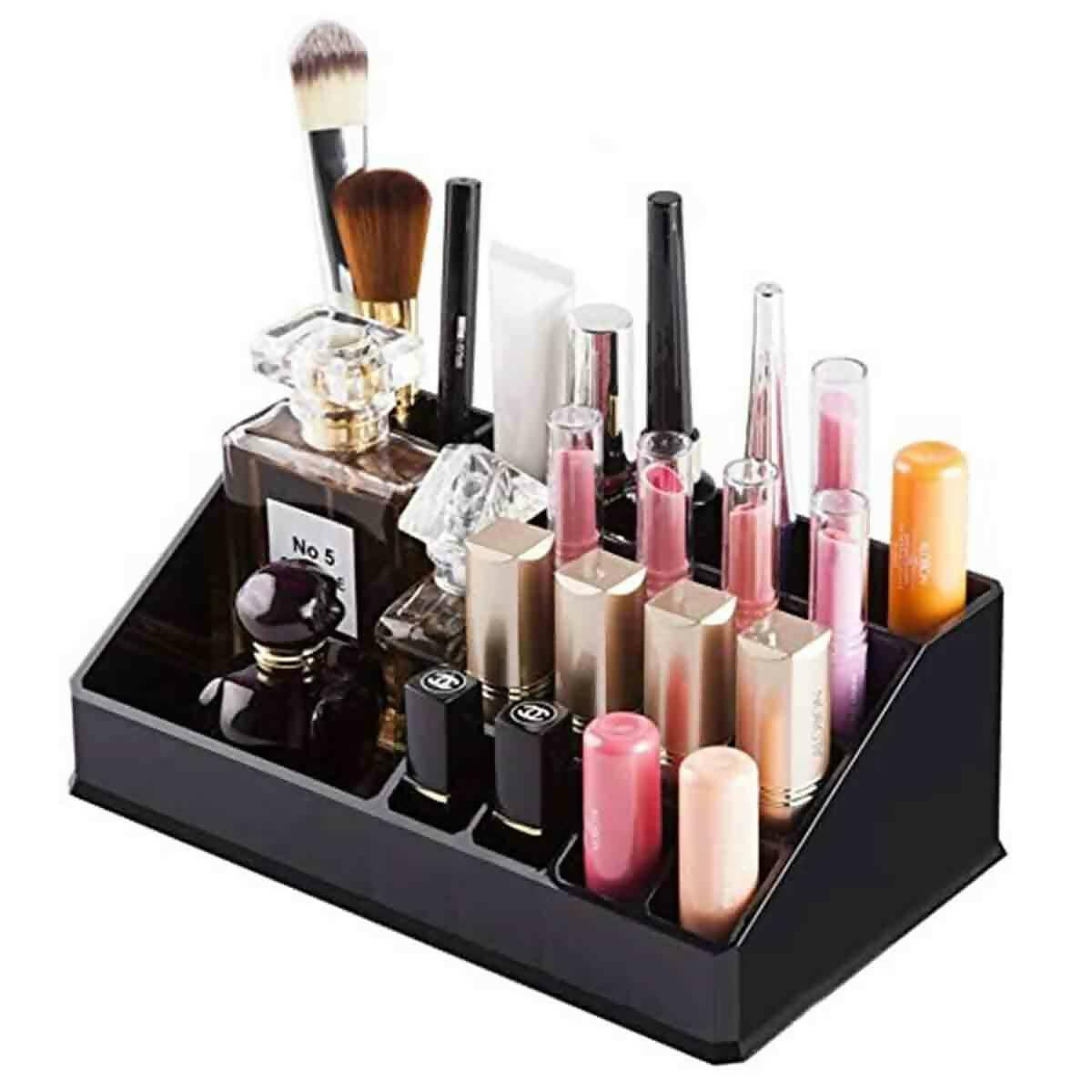 Premium Makeup Organizer - Stylish Storage Solution For Lipsticks, Cosmetic Brushes, Eyeliners, And Nail Polishes - ValueBox