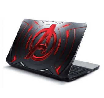 Avengers Logo, Avengers, Movies, Action, Laptop Skin Vinyl Sticker Decal, 12 13 13.3 14 15 15.4 15.6 Inch Laptop Skin Sticker Cover Art Decal Protector Fits All Laptops - ValueBox
