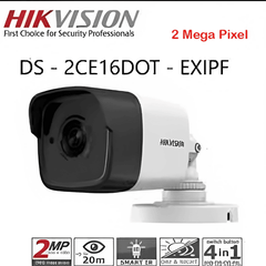 Hikvision DS-2CE16DOT- 2MP Night Vision Analog CCTV 1080P Camera - ValueBox