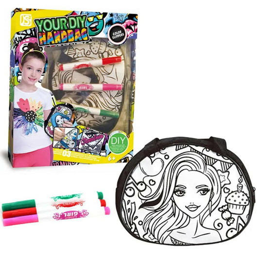 Planet X - Create-Your-Style Handbag Painting Kit - 3 Shades Available