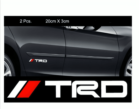 2PCS TRD Car Side Window Stickers For Toyota Corolla CHR Yaris Land Cruiser Fortuner Toyota Corolla Decal Sticker Funny bumper stickers, Toyota, Car sticker design Accessories Sticker Auto Accessories car Accessories - ValueBox