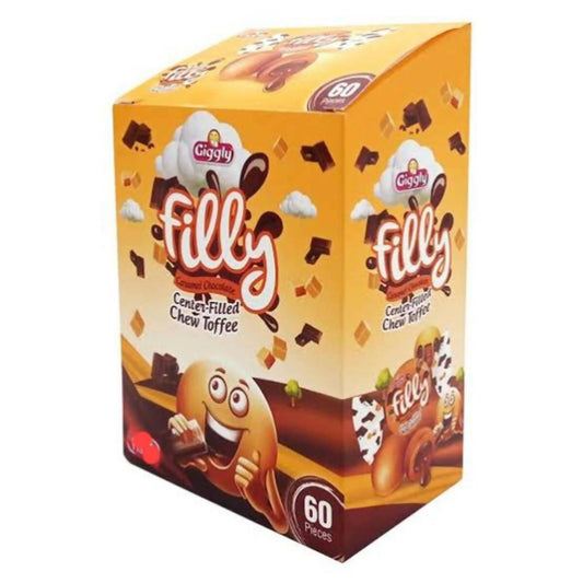 Filly Center Filled Chew Toffee 60 pcs
