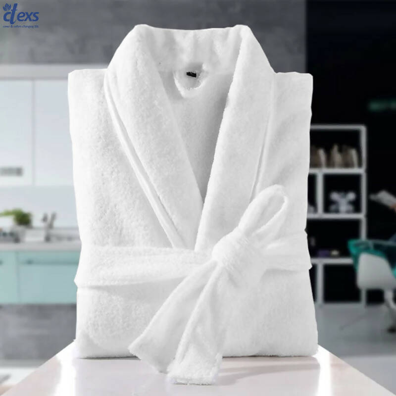100% Cotton Long Bathrobe Suck Water Towel Bath Robe Plus Size Kimono Hooded Sleepwear Spa Hotel Dressing Gown Men