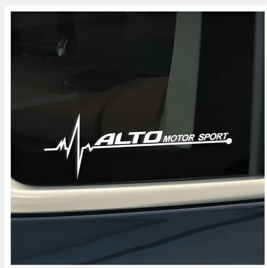 2PCS Funny Car Stickers Side Window PVC Decal For Suzuki Alto Auto Accessories - ValueBox