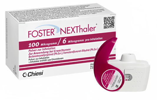Inh Foster Nexthaler 100/6mcg - ValueBox