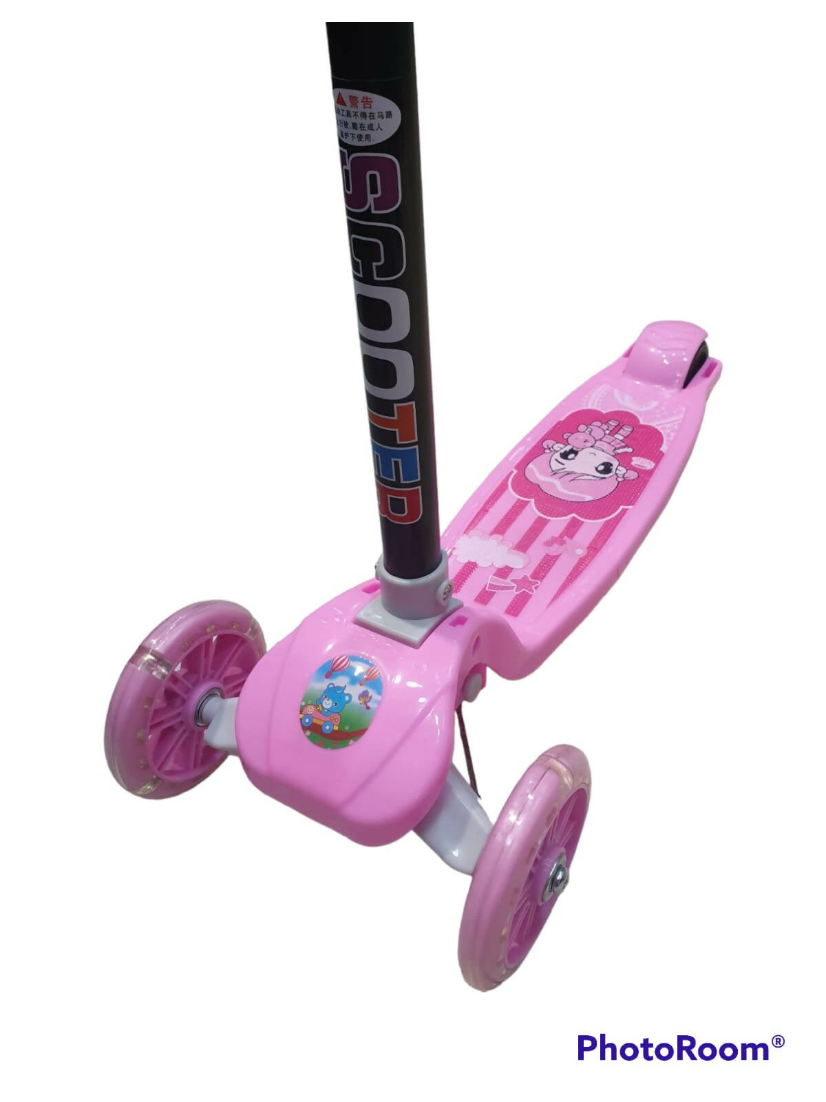 Imported mini Scooty for Kids Model:621 - 3 Wheels Adjustable Kick Scooter