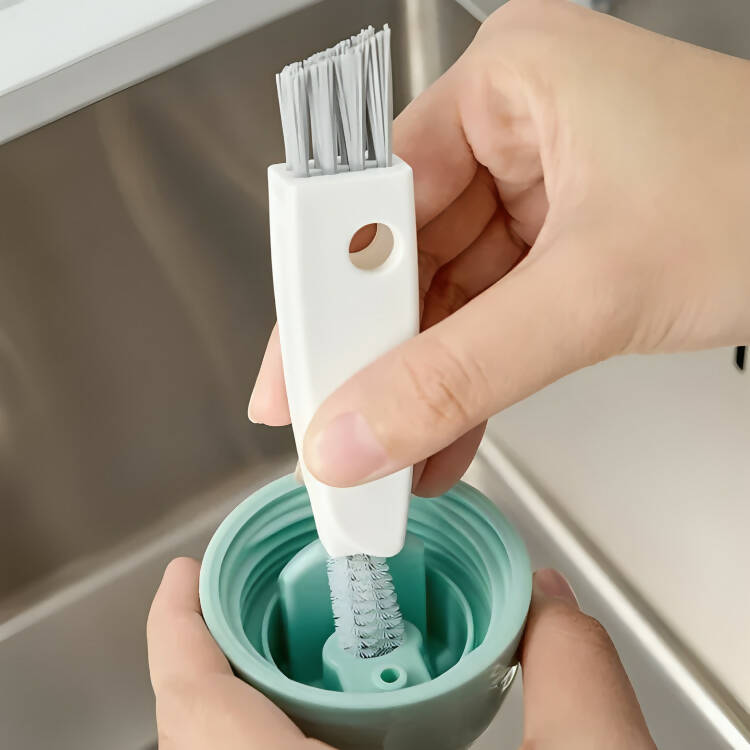 3-in-1 Multipurpose Rotary Cup Cleaning Brush for baby feeders