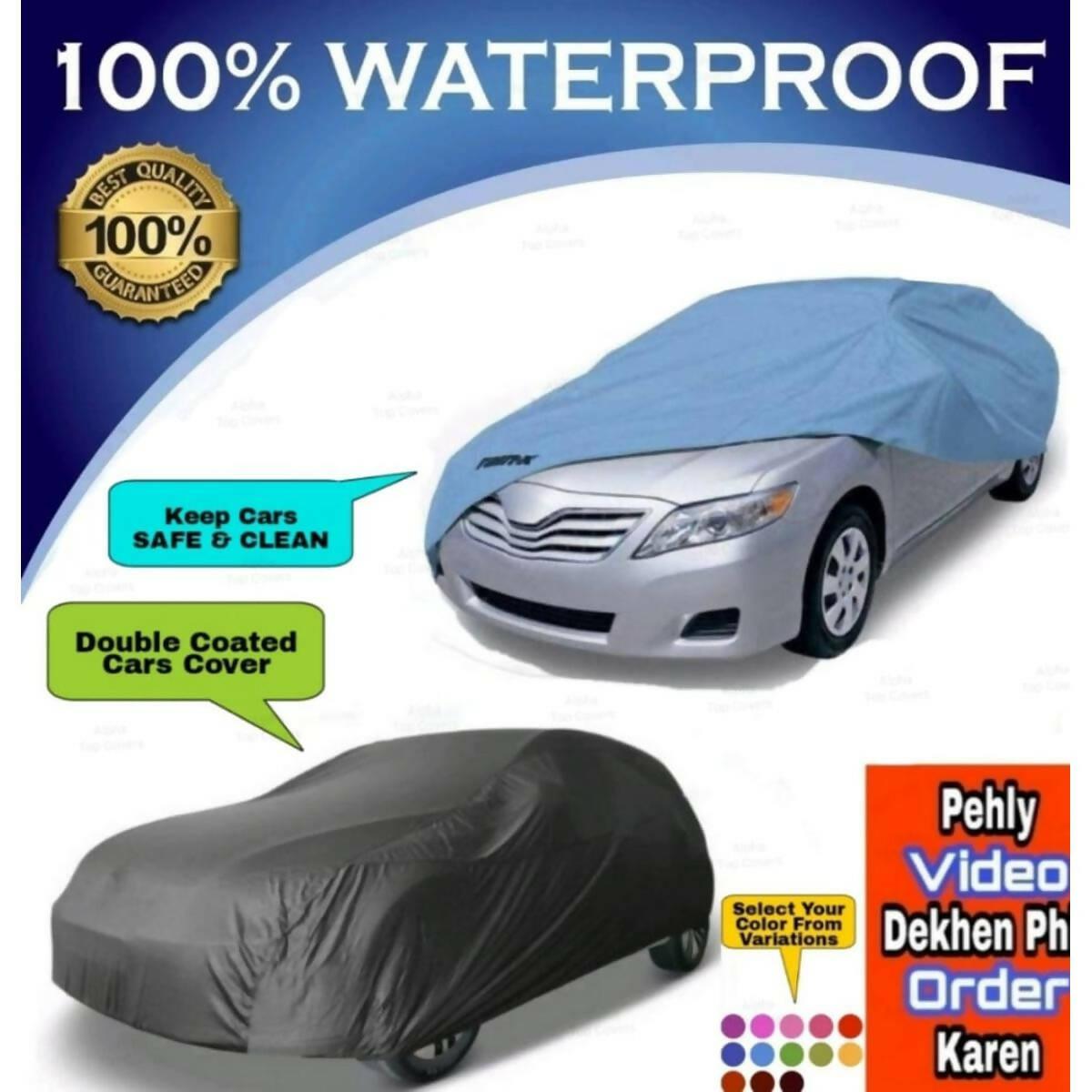 Double COATED ALPHA Car Cover For ALL Toyota / Honda Cars - ValueBox