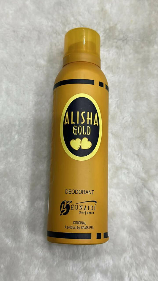 Alisha Gold Body Spray Deodorant For Men 200 Ml