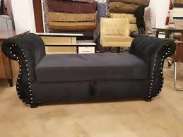 Settee made with Pure Velvet - 2 Seater with Two free Cushions - ValueBox