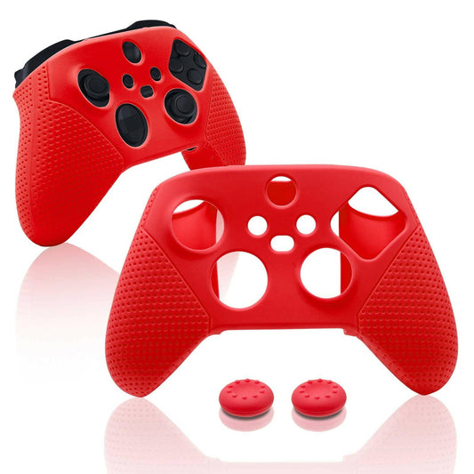 Game Controller Case Soft Silicone Anti-Slip Cover Skin for Xbox Series X S Gamepad Joystick Protective Shell Guard