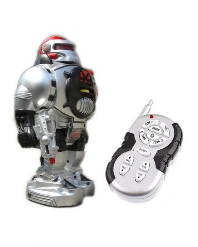 Space Fighter Robot - RC - Silver
