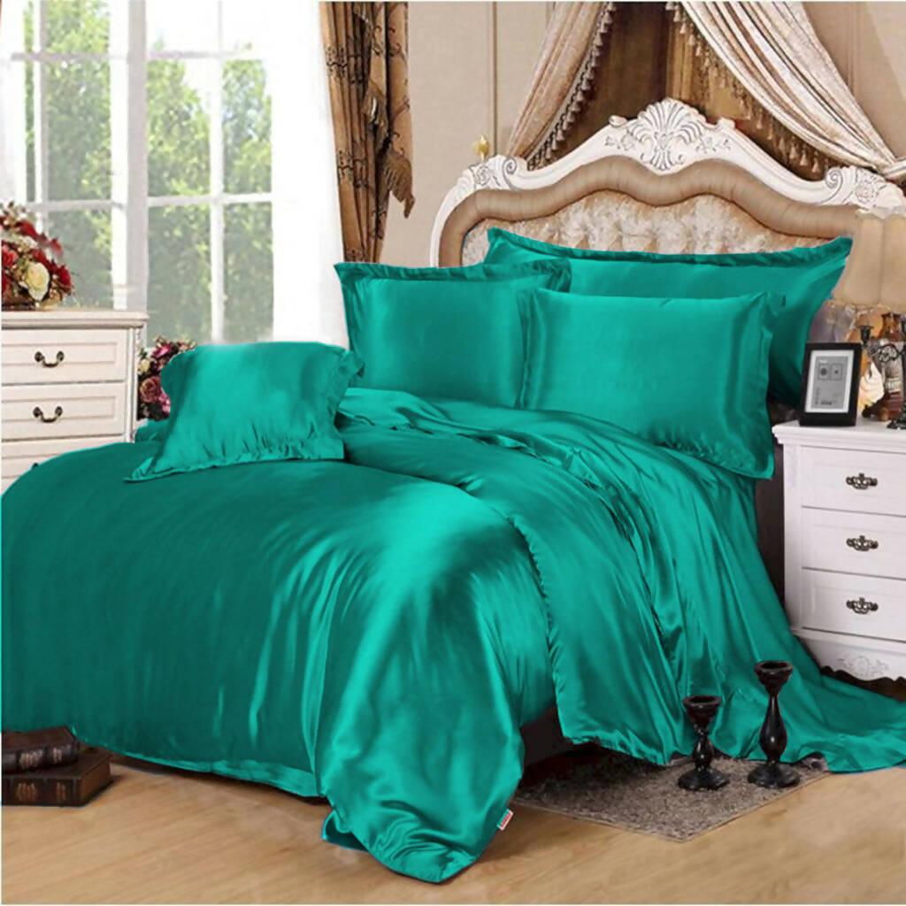 4 PCS Silk Duvet Cover Set - ValueBox