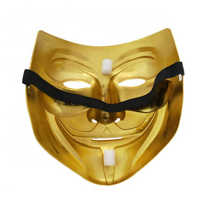 V For Vendetta Anonymous Mask- Golden Edition