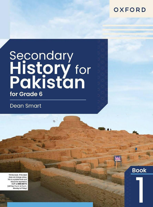 Secondary History For Pakistan For Grade 6
