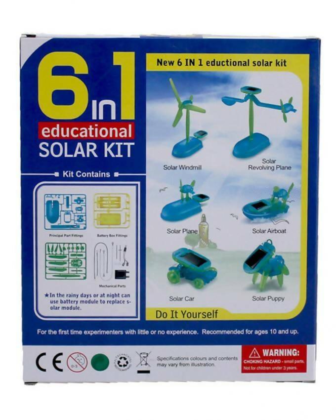 6 in 1 - Educational Solar Kit - White - ValueBox