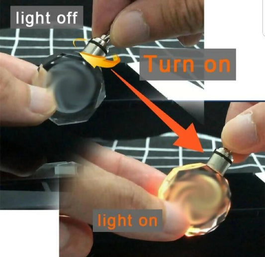KIA Car Keychain With Multi Glow Light