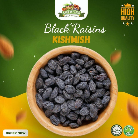 Black Raisins 250gm Pack I Black Kishmish