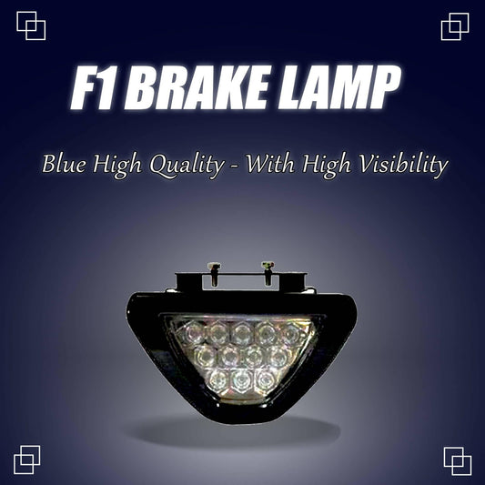 F1 Brake Lamp Blue High Quality - With High Visibility | Under Diffuser / Bumper Blue LED Sporty Style