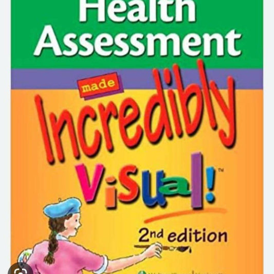 Health Assessment Made Incredibly Visual! (Incredibly Easy! Series®) 2nd (second) - ValueBox