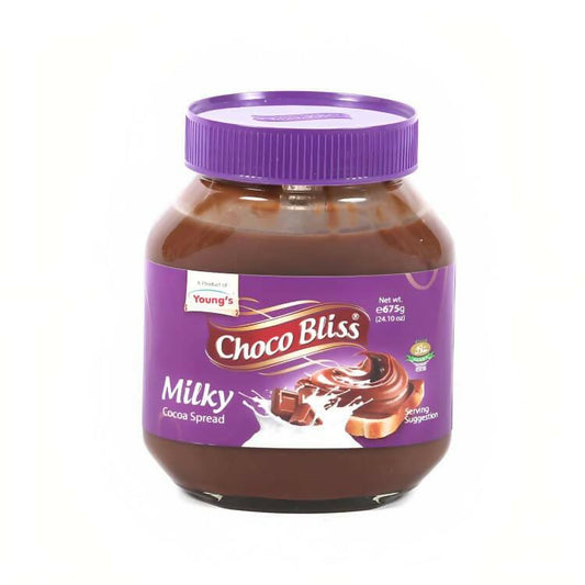 Youngs Choco Bliss Milky Cocoa Spread 675gm