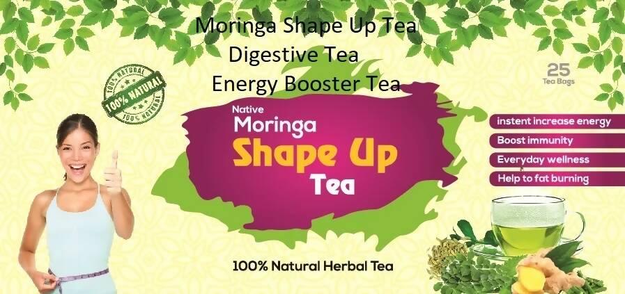 Moringa Tea Shape Up Diet Tea Energy Booster Tea - ValueBox