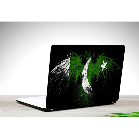 Pakistan Flag Eagle Laptop Skin Vinyl Stickers - ValueBox
