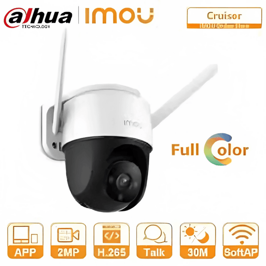 Imou Cruiser Outdoor Full-Color PTZ IP Camera 4MP Flashing Light Motion detection by Dahua