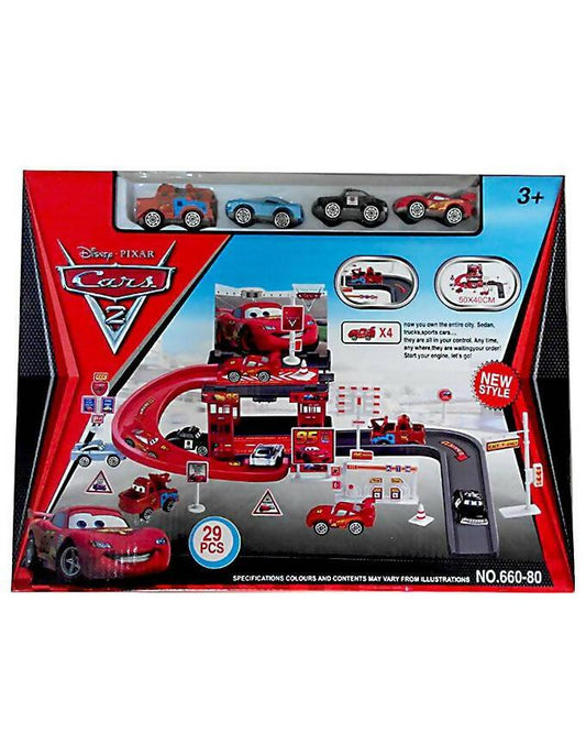 Disney Cars McQueen Track Set - 29 pcs - ValueBox