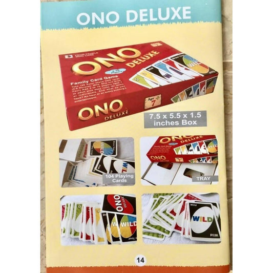 ONO - UNODeluxe Playing Game - ValueBox