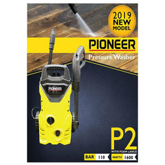 Pioneer P2 -110 Bar Pressure Washer With Foam Lance - 100% Copper