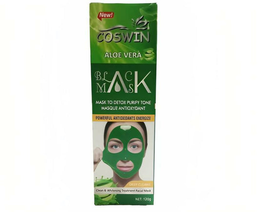 Coswin Black Aloe Vera Mask - 1-pcs - ValueBox