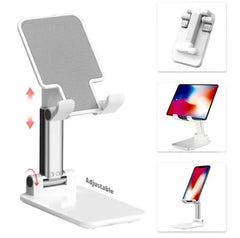 Mobile & Tablet Holder | Premier Quality Product | Adjustable and Flexible Stand | Compact Pocket Size | Easy to Carry | Best for Study and Office Use | Compatible with all size Mobiles - ValueBox