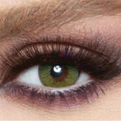 Bella Lime Green Eye Lenses – Glow Collection