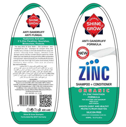 Shine grow Long and Strong formula oil shampo and Conditioner - ValueBox