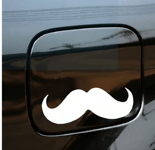 1Pc 4x11CM Mustache Car Stickers car styling vinyl decal sticker for Cars Acessories decoration LAPTOP MOBILE COMPUTER STICKER