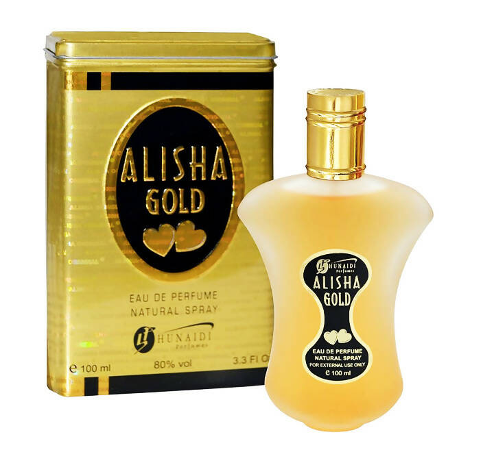 ALISHA GOLD PERFUME FOR MEN/WOMEN- LONG LASTING - HIGH QUALITY - 100 ML