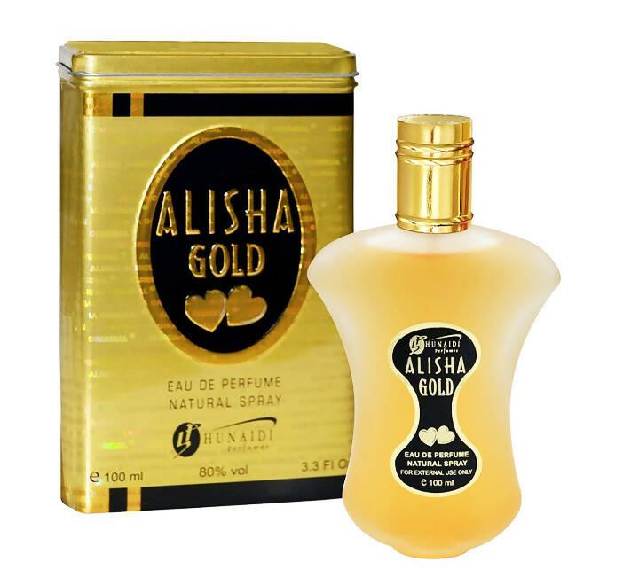 ALISHA GOLD PERFUME FOR MEN/WOMEN- LONG LASTING - HIGH QUALITY - 100 ML - ValueBox