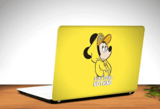 Busy Doing Nothing Laptop Skin Vinyl Sticker Decal, 12 13 13.3 14 15 15.4 15.6 Inch Laptop Skin Sticker Cover Art Decal Protector Fits All Laptops - ValueBox
