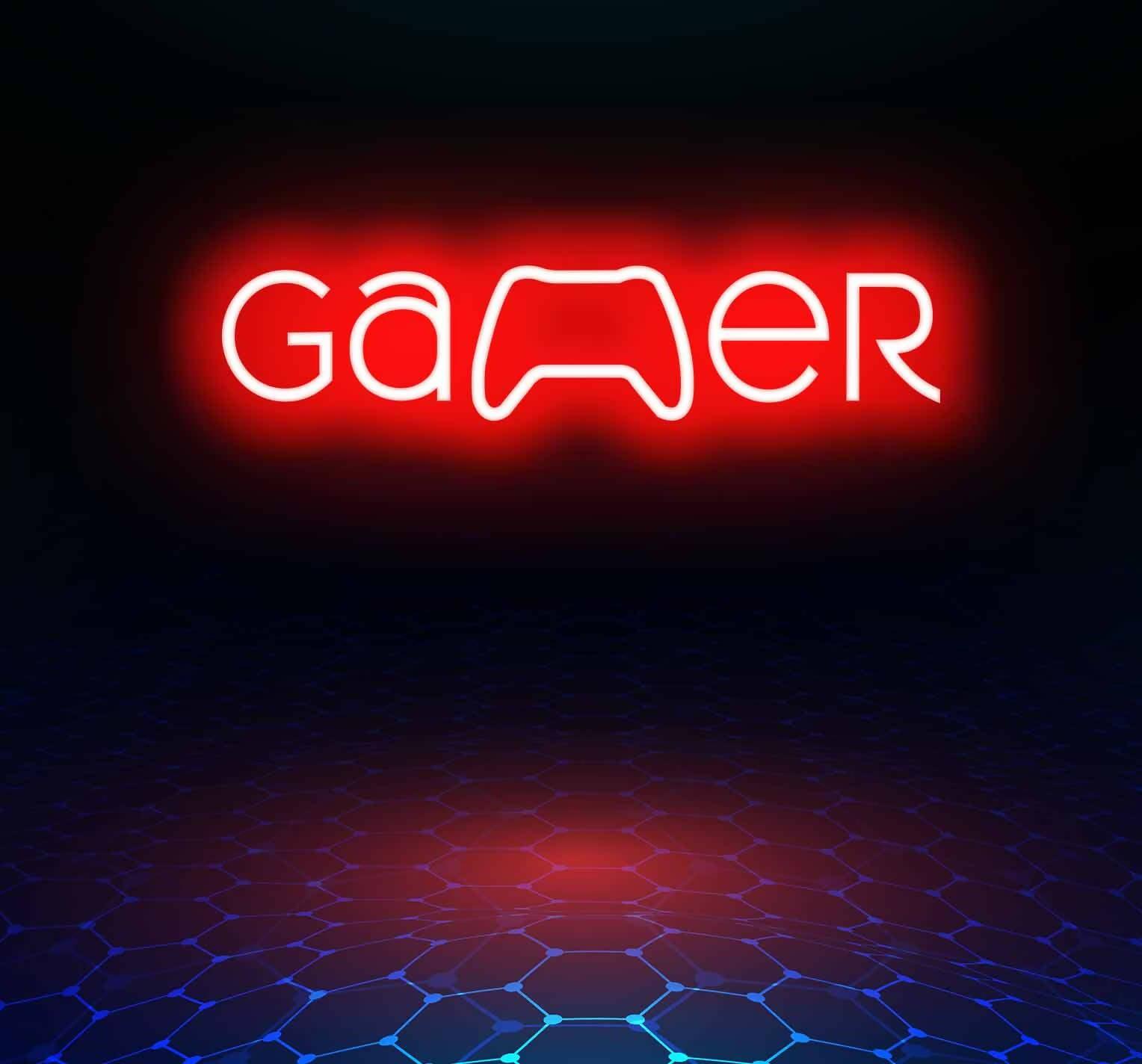 Gamer Neon Sign - ValueBox