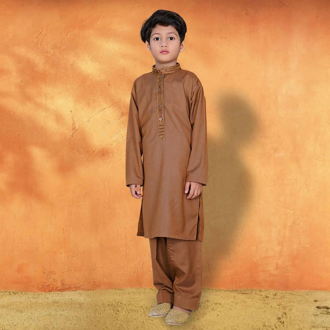 Embroidered Kurta Shalwar for boys