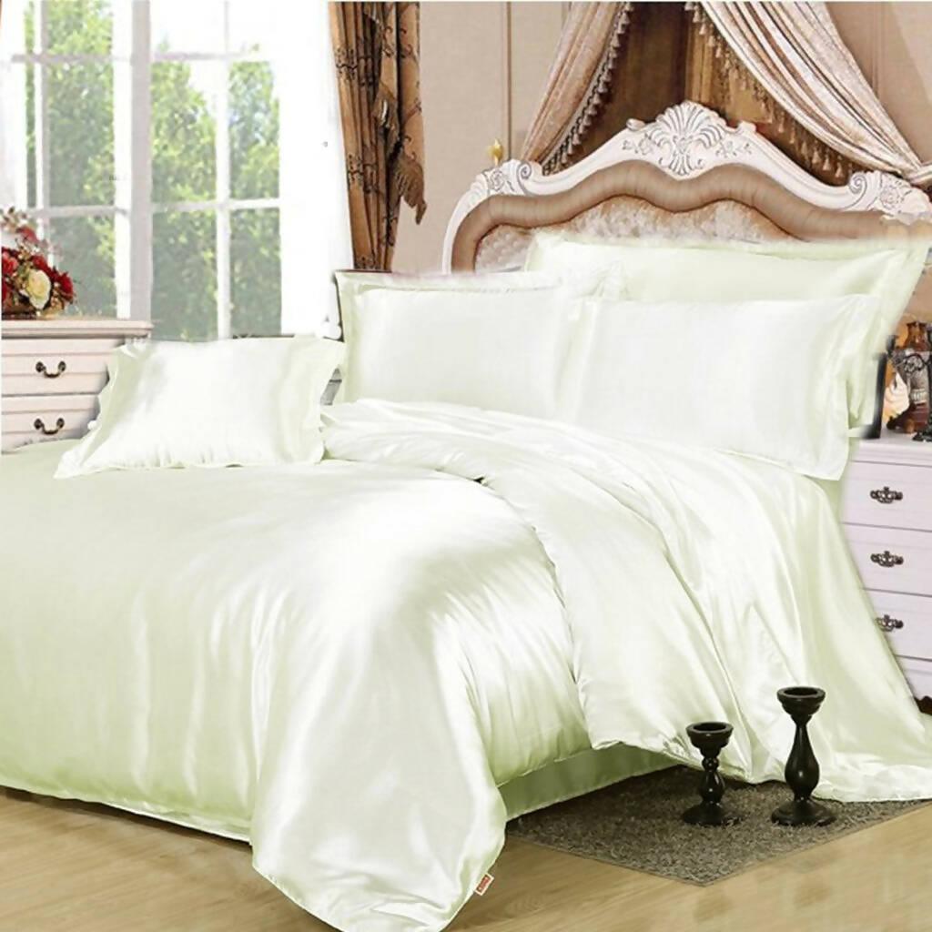 4 PCS Silk Duvet Cover Set - ValueBox