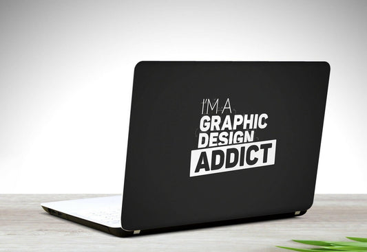 Graphic Designer Laptop Back Skin Vinyl - ValueBox